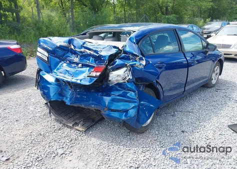 2015 Honda Civic Lx z USA, uszkodzony, nr VIN 19XFB2F50FE225134